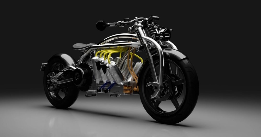 Curtiss Zeus Battery Electric Motorcycle unveils